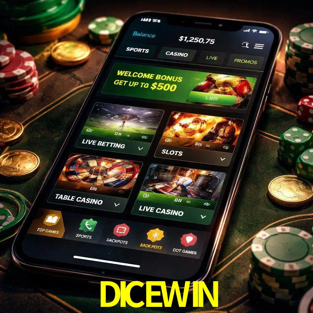 Diseño de juegos móviles DICEWIN para usuarios en México